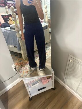 Wide-Leg Aerie Trousers
